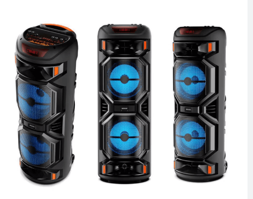PARLANTE KIMISU CON LUCES RGB Y BLUETOOTH 📻📢