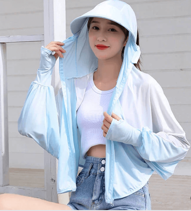 CHAQUETA DE PROTECCÍON SOLAR UPF 50+ UNISEX