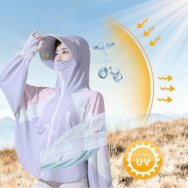 CHAQUETA DE PROTECCÍON SOLAR UPF 50+ UNISEX