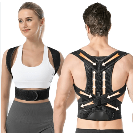 FAJA AJUSTABLE CORRECTOR DE POSTURA (UNISEX). 🎁🕘🛒