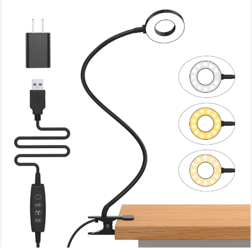LAMPARA DE MESA CON LUCES LED. 🎁👇