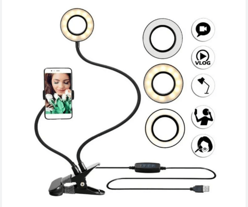 LAMPARA DE MESA CON LUCES LED. 🎁👇
