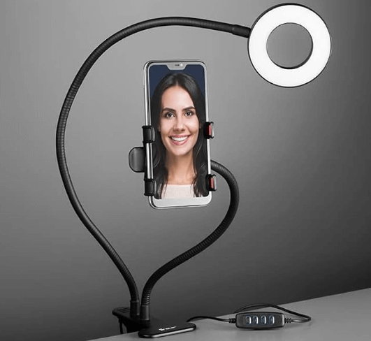 LAMPARA DE MESA CON LUCES LED. 🎁👇