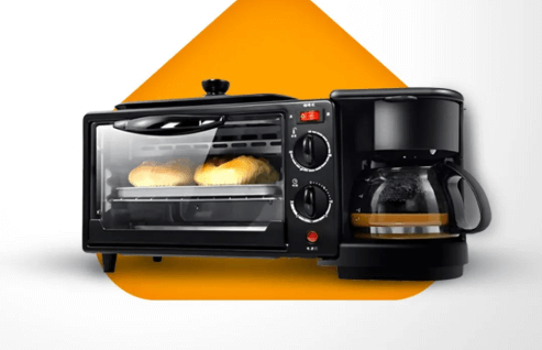 🌭🍕HORNO DESAYUNERO 3 EN 1. ♨️🍖🥪🥩