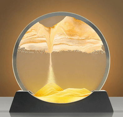 🎁LAMPARA DE ARENA MOVEDIZA 3D. 🛒👇♨️🔮