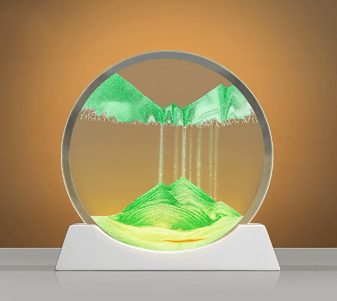🎁LAMPARA DE ARENA MOVEDIZA 3D. 🛒👇♨️🔮