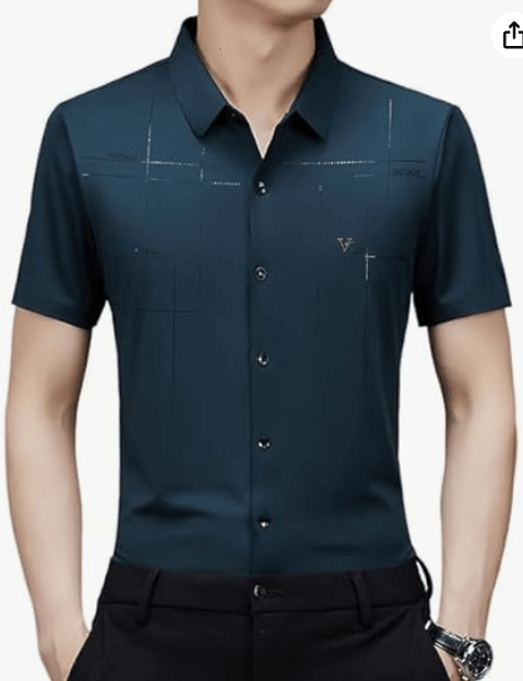 CAMISA DE SEDA ANTI-ARRUGAS (HOMBRE)
