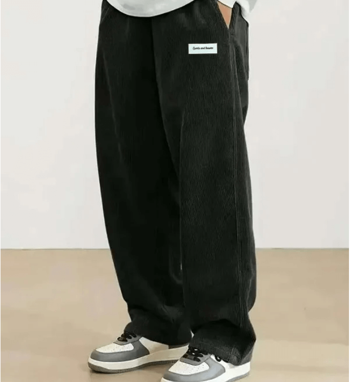 PANTALONES EN CORDUROY CORTE CLASICO.👖🛍️👇