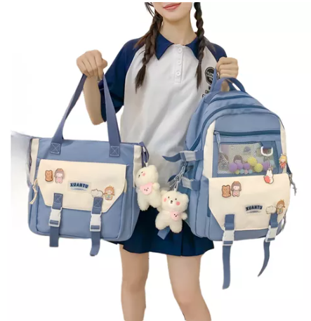 👜MOCHILA KAWAII IMPERMEABLE 5 EN 1👜