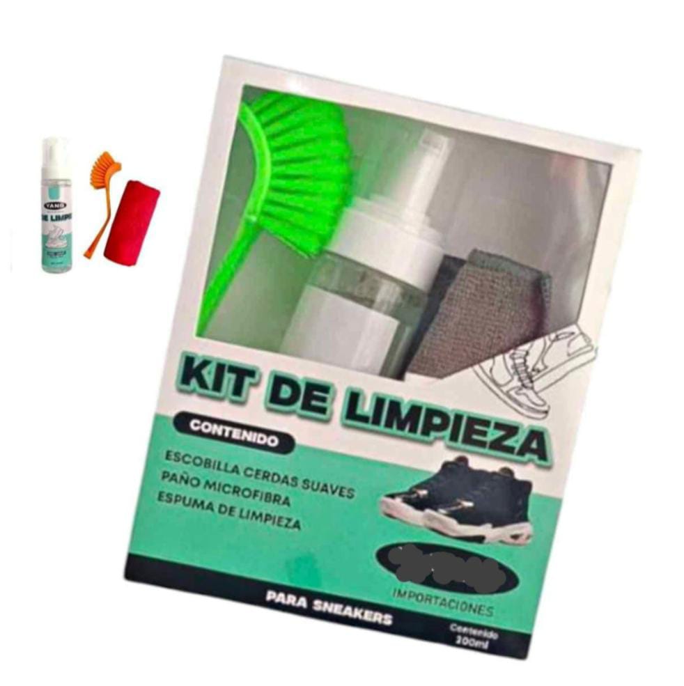 KIT DE LIMPIEZA DE ZAPATILLAS PRO 👟💧